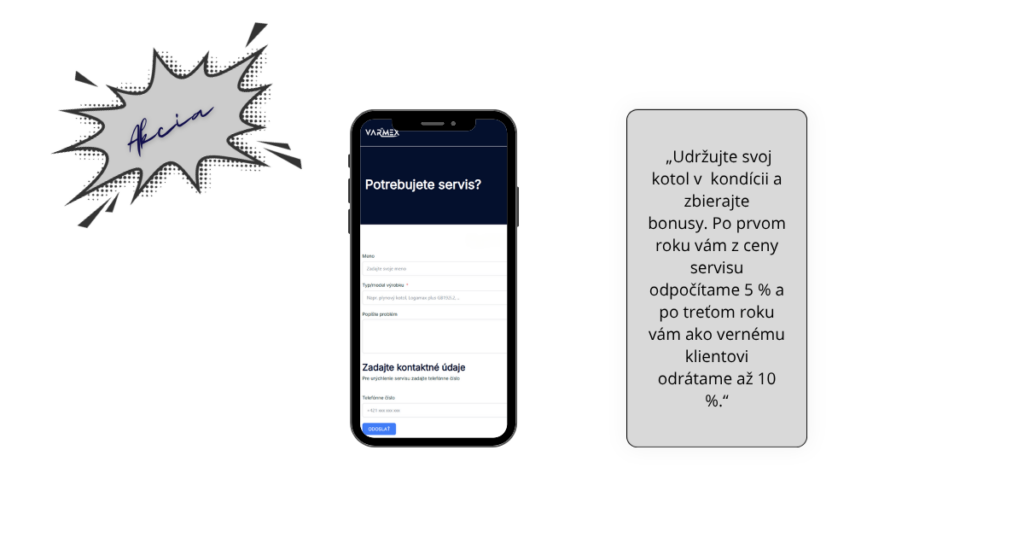 Bonus na servis kotlov Buderus